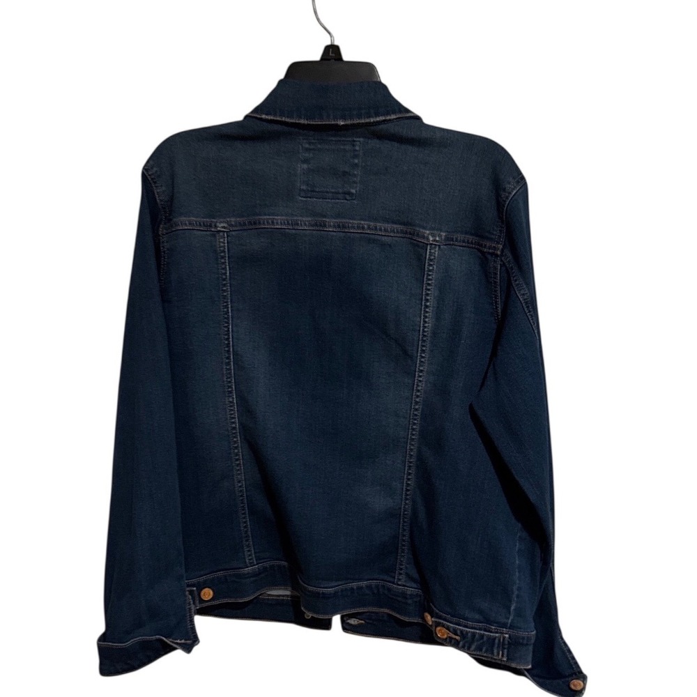 Sonoma Women XL Medium Blue The Everyday Denim Jacket WS81Z015RW11 Stretch New - Picture 2 of 8